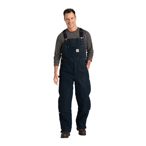 Carhartt Relaxed Fit Duck BIB Overall, Dark Navy