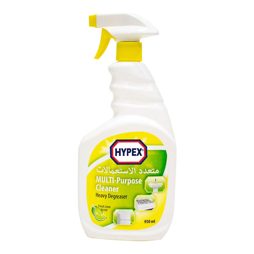 HYPEX Multi-Purpose Cleaner, Heavy Degreaser, Fresh Lime Scent, 950ml