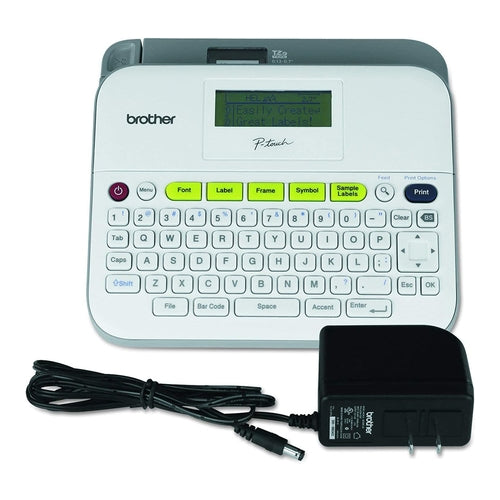 brother P-touch D400 Labelling Machine, QWERTY Keyboard, PTD400AD
