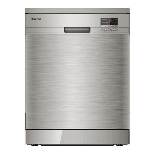 Hisense Dishwasher, 13 Place, Silver, H13DESS