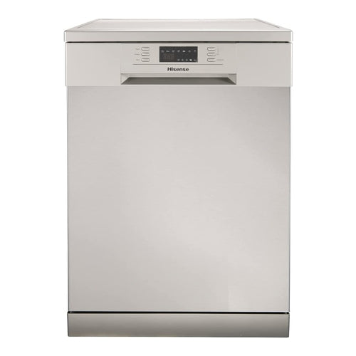 Hisense Dishwasher, 14 Place, 6 Programs, Silver, H14DS