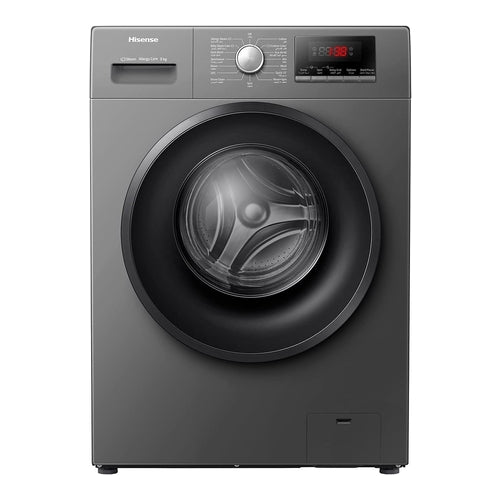 Hisense Front Load Washing Machine, 8Kg, Silver, WFPV8012EMT-JO