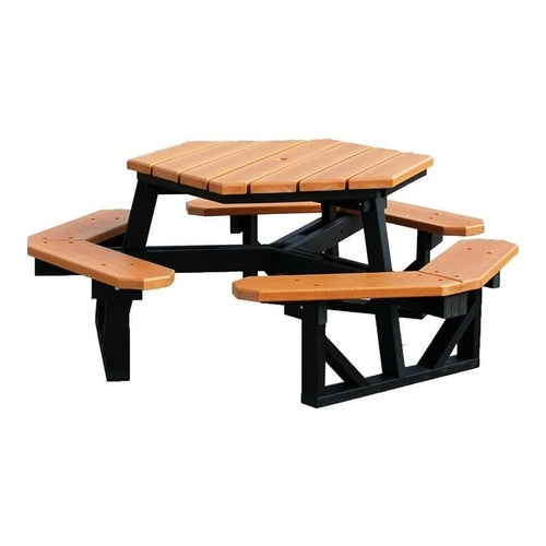 6 ft. Hexagon Picnic Table