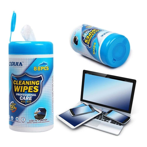 Cleaning Wipes Soft Wet Wipes for Electronics Cleaning, 88Pcs