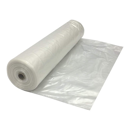 Heavy Plastic Sheeting, Transparent, 2.5 x 10m