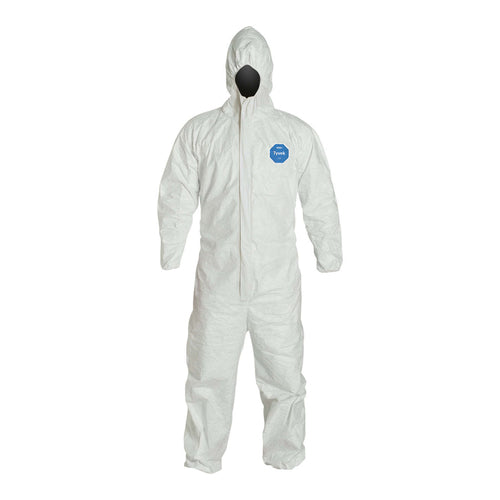 DuPont Tyvek 400 Coverall, Light Duty, White