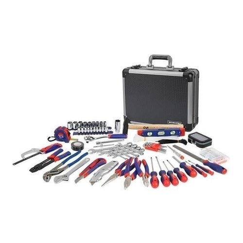 WORKPRO 297Pcs Tool Kit with Aluminum Case, WP209031