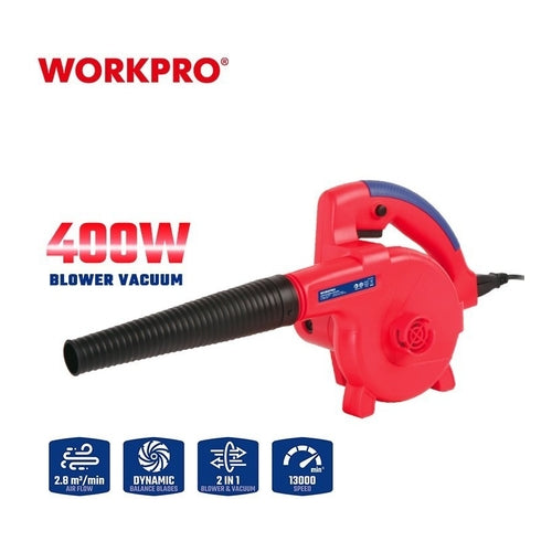 WORKPRO Electric Blower / Vaccum, 400W, WP476001