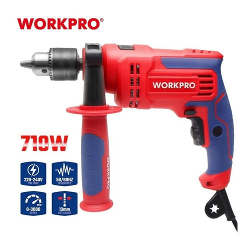 WORKPRO Corder Impact Hammer, 13mm, 710W, WP470200