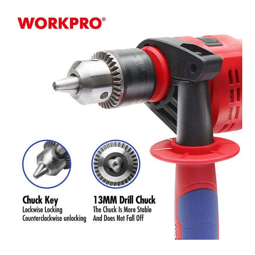 WORKPRO Corder Impact Hammer, 13mm, 710W, WP470200