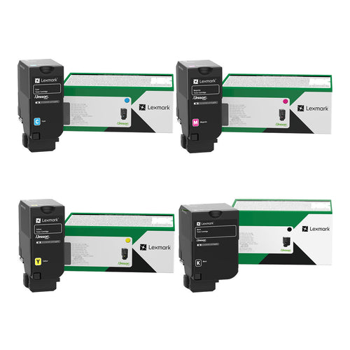 Lexmark CS/CX730, 735 Cyan Return Program 5K Toner Cartridge, 71C80C0