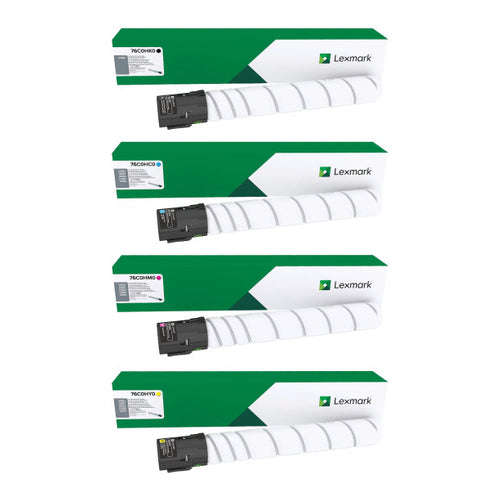 Lexmark CS/CX921, 923, CX922, 924 Black 34K Toner Cartridge,76C0HK0